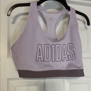 Adidas Light Purple Sports Bra